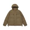 Marca de moda americana North Boundary para hombre 2025 Invierno Nuevo Estampado de Letras Talla Grande Holgada 90 Terciopelo con Capucha Chaqueta de Plumas