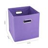 Caja de Almacenamiento de Tela sin Tapa Amazon Plegable Grande para Ropa Caja de Almacenamiento para Armario Ropa Transfronteriza