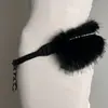 Novo Cinto de Pelo de Coelho D. I .A OOTD Cinto Mao Mao Europa e América Transfronteiriço Quente Sexy Garota Picante Cobertura de Cintura Cinto Largo