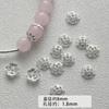 [Borboleta de prata] alta pigmento de prata borboleta pingente talão pingente diy acessórios material pulseira colar frisado