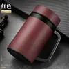 Caneca térmica com revestimento de areia roxa Yixing de alta qualidade para homens e mulheres, simples, para negócios, chá de saúde, caixa de presente de alta qualidade, atacado
