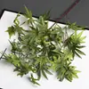 Arreglo de Boda Simulado de Hoja de Arce Larga Decoración Bonsái Adornos de Pie para Sala de Estar Ramas Artificiales Paisajismo de Jardín Plantas Verdes