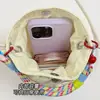 Bolsa Transversal de Nylon Casual Versátil para Celular Mochila Pequena Leve Porta-Moedas/Fones de Ouvido Moda Simples