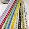 Fábrica direta 2cm estilo nacional ouro e prata seda jacquard fita diamante retro fita jóias roupas bagagem acessórios