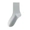 Calcetines de media pantorrilla para mujer, estilo de verano fino, algodón puro, malla transpirable, calcetines sin costuras para maternidad, calcetines largos para mujer, 100% algodón