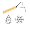 Molde para Freír Transfronterizo Aleación de Aluminio Cuchara Antiadherente para Pasteles de Aceite, Rábano Rallado, Cuchara para Pastel de Camarones, Molde para Hornear, Gadgets de Cocina