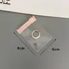 Sin Amarilleo Sin Endurecimiento Súper Textura Pendientes Pulsera Joyería Bolsa para Joyería Portátil Cremallera Mate EVA Sentido Premium
