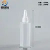 Botella de 100 ml con Pico Delgado, Escarchada y Engrosada, Fabricante de Botellas de Plástico para Pintura, Líquido, Loción y Tinta Pigmentada Espesa