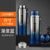 Pote Caneca Térmica a Vácuo de Aço Inoxidável 316 de Grande Capacidade 1200ml para Homens e Mulheres Adultos Chá Portátil Viagem Doméstica Copo de Água