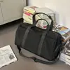Bolsa Deportiva Grande de Alta Capacidad para Hombres, Bolso de Mano con Separación Húmeda y Seca, Bolsa de Almacenamiento para Viajes Cortos y Viajes de Negocios para Mujeres, Ligera e Impermeable
