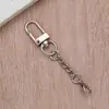 Fivela de porta em U galvanizada de 32 mm do fabricante com corrente de quatro seções, fecho lagosta 303, adequada para bolsas de brinquedos, acessórios e peças decorativas
