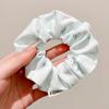 Elástico de Cabelo de Renda com Bolinhas Estilo Coreano para Mulheres, Novo Modelo Verão 2026, Faixa de Cabelo de Cetim de Alta Qualidade