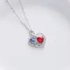 Joyería Explosiva Transfronteriza Joyería de Alta Gama para Mujer Collar Dopamina para Mujer Lujo Ligero Nicho Collar de Amor para Mujer