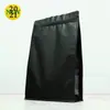 Venta al por mayor directa de fábrica bolsa tridimensional con cremallera bolsa autosellante bolsa para té bolsa de papel de aluminio bolsa para envasado de alimentos se puede fijar LOGO