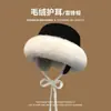 Sombrero Lei Feng Retro de Invierno para Mujer, Sombrero de Algodón Cálido que Protege los Oídos con Gran Estampado Floral del Noreste, Sombrero Étnico a Prueba de Frío para Jóvenes Hombres, Adecuado para Ciclismo