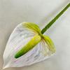 Cross-border handmade mini Guanyin Lotus Calla simulação de altura de planta verde simulação de casa móveis móveis florais arranjo de flores atacado