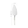 Mango de Cerámica Perlada Acero Inoxidable 430 Set de Espátula Cuchillo para Pastel Creativo Horneado Cuchillo para Queso Espátula para Pizza Vajilla de Postre