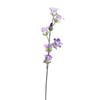 Carrillón de Viento Flocado Flor Rama Larga Lirio de los Valles Flor Artificial Flor Falsa Decoración Decoración del Hogar Flor Flor para Salón de Bodas Arreglo Floral