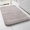 Alfombrilla para el suelo del baño, alfombrilla muy absorbente y antideslizante para el inodoro, alfombrilla para la entrada de casa, alfombra de baño de felpa de secado rápido