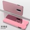 Funda de cuero con espejo para Oppo Reno A73/F5, funda protectora creativa para R17Pro y F19PRO.