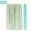 Lima de Uñas Desechable de Viruta de Madera Colorida, Lima de Uñas de Doble Cara, Papel de Lija, Chapa de Madera, Tira Frotadora para Manicura, Tira de Pulido de Madera
