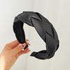 Diadema Elegante Plisada Coreana de Primavera y Verano para Mujer Celebridad de Internet 2023 Nueva Diadema Trenzada Accesorios para el Cabello Combinación con Todo Sombrero para Salir
