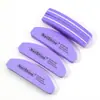 Conjunto de Esponjas Mini Meia Lua 9cm para Unhas Moda Simples Ferramenta de Reparo de Unhas Naturais Sem Danos às Unhas Conjunto de Unhas Lavável