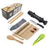 Amazon Herramientas para Hacer Tapetes de Rollo de Sushi Herramientas Creativas para el Hogar Cortina de Sushi Molde para Bola de Arroz Juego de Herramientas de Cocina