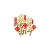 Decoración de Año Nuevo Chino del Año de la Oveja Decoración Colorida de Doble Cara Clásica China Pegatina Estática para Puerta de Vidrio
