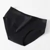 Ropa interior de algodón puro para mujer de tiro bajo, Ropa interior simple de color liso para mujer, Transpirable Sin costuras Algodón puro en la entrepierna Ropa interior para mujer, 100% Algodón