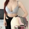 [Borde-Borde Artículo Caliente] Íntimos Dulces Sin Costuras y Finos Sin Varillas del Sudeste Asiático para Niñas con Busto Pequeño Sujetador Push-Up Transpirable