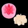 DIY sabonete de pedra perfumada gesso molde epóxi flor lua bolo série aromaterapia vela molde de silicone líquido