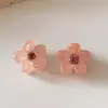 Acessório de Cabelo Princesa Estilo Wang Yuwen, Presilha Pequena Rosa, Mini Grampo para Franja, Mini Presilha de Flor