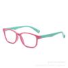 Nuevos Lentes para Niños con Marco de Silicona para Niños y Niñas Lentes Anti Luz Azul Marco Completo Reloj Computadora Teléfono Móvil Gafas