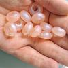 Cuentas Facetadas Planas Acrílicas Luminosas de 14 mm Ábaco Cuentas de Agujero Grande Accesorios de Joyería para Collares DIY Niños Materiales