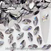 Rinestones Marquisa Planos 4.2*8mm Accesorios para Uñas Rhinestones Irregulares Planos Decoraciones de Uñas Usables Rhinestones para Uñas Venta Caliente al por Mayor