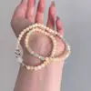 "prospero" pulsera original de topacio hielo joyería de verano diseño de nicho piedra natural regalo de cumpleaños