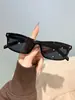 Gafas de sol cuadradas pequeñas, protección solar, estilo popular europeo y americano, protección UV, moda personalizada, gafas de sol de alta gama para hombre y mujer