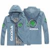 Chaqueta juvenil de primavera nueva europea y americana de comercio exterior, chaqueta deportiva casual de negocios, abrigo con sombrero desmontable