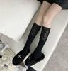 Calcetines de pantorrilla con encaje estilo ballet dulce con orejas de madera para primavera y verano, calcetines de mujer con lazo cosido, calcetines de tubo hueco apilados