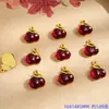 Atacado de fábrica coelho da lua vidro imitação jade branco liga pingente feito à mão DIY pingente colar pulseira acessórios