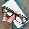 Gafas para Presbicia Transfronterizas de Nuevo Estilo Moda Cuero Serpiente de Alta Calidad para Presbicia Cuadradas Antiazul para Visión de Lejos para Personas de Mediana Edad y Mayores