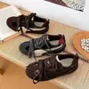 2026 Zapatos Deportivos de Bloques de Color para Otoño Zapatos de Entrenamiento Alemanes Aumentadores de Altura Suela Suave Gamuza Modelo Nuevo para Mujer con Cordones Zapatos de Tabla Retro