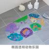 Alfombra antideslizante de baño de dibujos animados, alfombrilla impermeable antideslizante para suelo de inodoro, alfombrilla de baño infantil de PVC que no se decolora