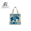 Animal Portátil Transfronterizo Elefante del Bosque Bolso de Hombro Dibujos Animados Combinación de Colores Bolso Tejido Versión Coreana Creativo de Compras Bolso de Punto