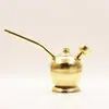 Apple Hookah Producto de Metal de Latón Exquisita Mano de Obra Novedoso Filtro para Narguile Soporte para Cigarrillo Filtro