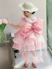 Vestido de Princesa Lolita para Niñas Vestido de Verano 2026 Nuevo Vestido de Hada de las Flores para Bebé Vestido de Cumpleaños Super Hada