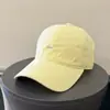Gorra de Béisbol Suave Bordada Simple Estilo Coreano para Mujer, Versátil para Salir, Hace que la Cara Parezca Más Pequeña, Sombrero de Sol Casual para Parejas