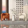 Sofá de um lugar de celebridade da internet sofá casual moderno de luxo leve cadeira de sofá sofá de recepção combinação de mesa e cadeira de negociação área de descanso criativo