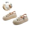 Talla Pequeña 34, Talla Grande 41, Sandalias de Punta Cerrada, Nuevas Sandalias Deportivas de Suela Gruesa para Aumentar la Altura Verano 2026, Sandalias Casuales de Playa